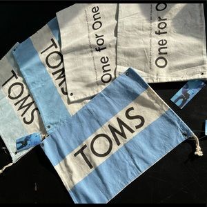 TOMS shoe bags